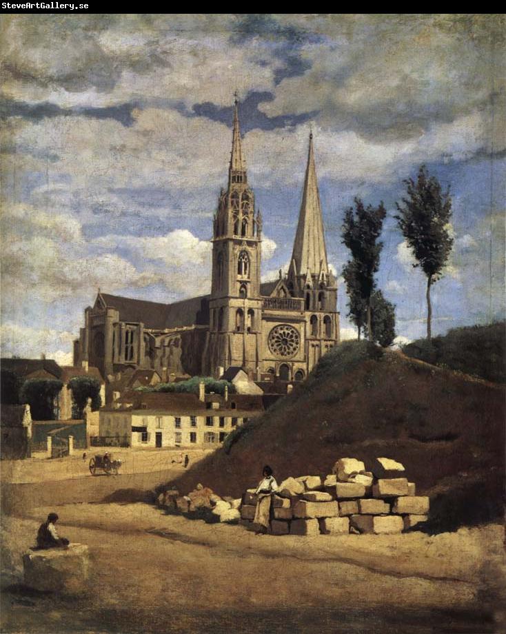 Corot Camille The Cathedral of market analyses